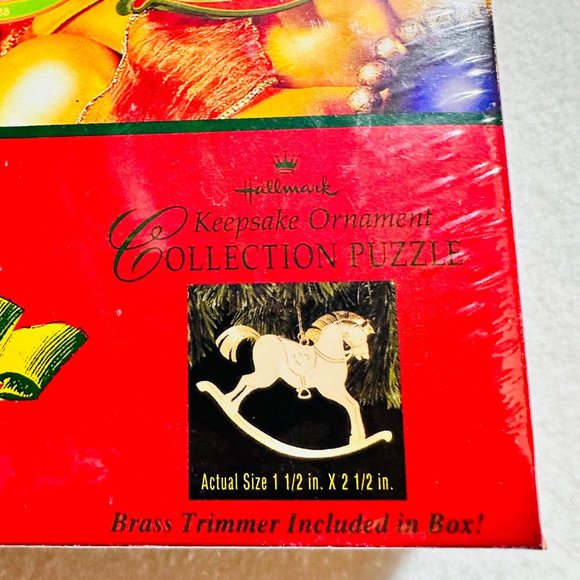 Vtg. 1995 Hallmark Keepsake Rocking Horse Puzzle 500 Pieces - New/Sealed - Picture 6 of 8